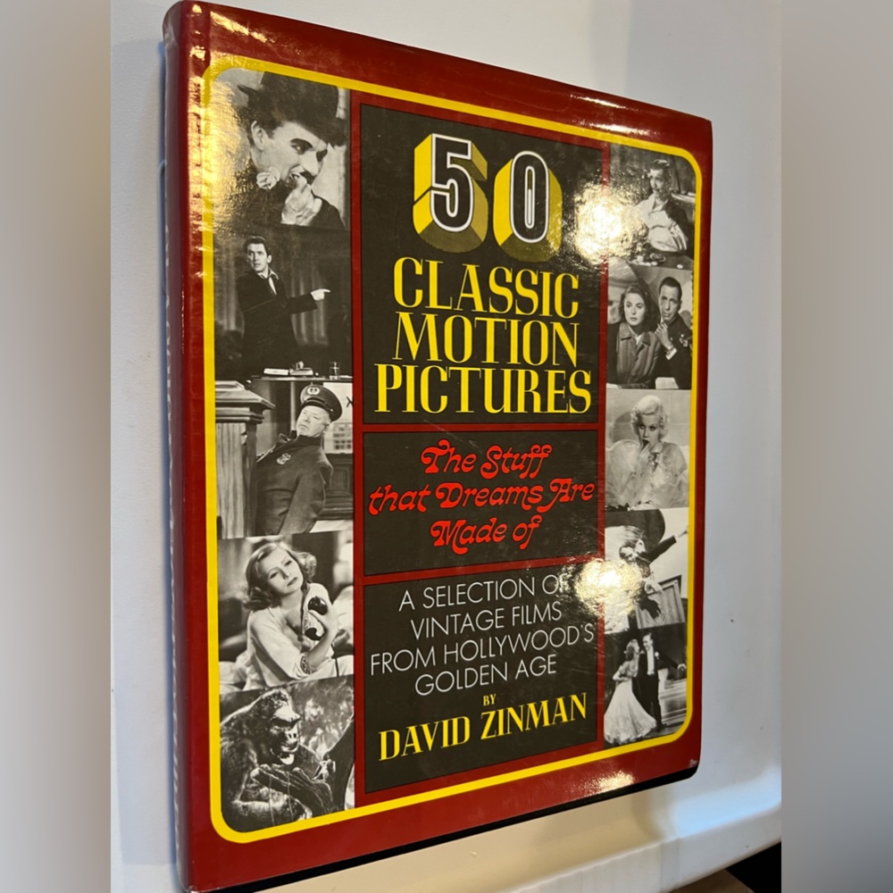 50 Classic Motion Pictures. By David Zinman. Hardcover 1983.